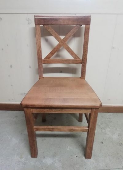 Chaise en bois de hêtre - mod. Croce